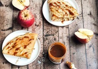 Recette de crêpes caramel façon tatin