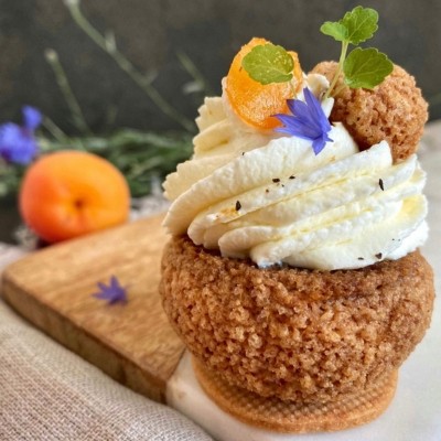 Recette de chouchou abricot et fleur d’oranger