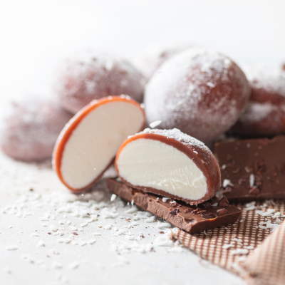 Recette de mochis glacés au chocolat Weiss