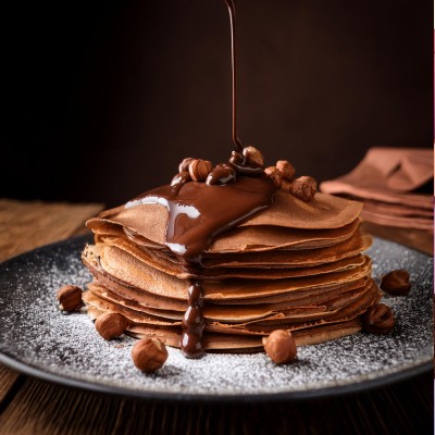 Recette facile des crêpes au cacao Weiss